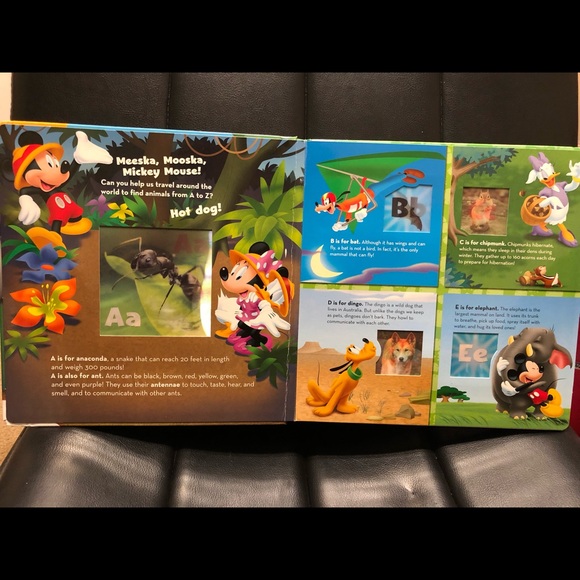 Disney Mickey Mouse Clubhouse Animal ABCs book - Picture 3 of 8